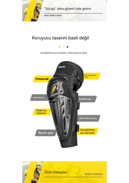 Kış Motosiklet Açık Sıcak Diz Desteği Iki Parçalı Takım (Yurt Dışından) modelleri