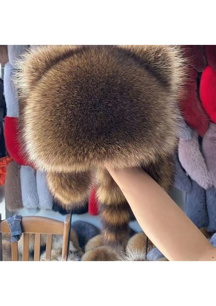 Kış Küçük Rakun Kulak Koruyucu Sıcak Şapka (Yurt Dışından) fiyatları