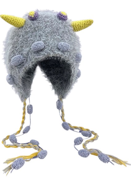 Kadınlar Için Sonbahar ve Kış Sevimli Peluş Şapka (Yurt Dışından)