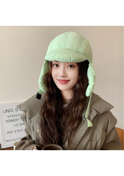 Kış Açık Bisiklet Sürme Kadın Kulak Koruyucu Şapka (Yurt Dışından) fırsatları