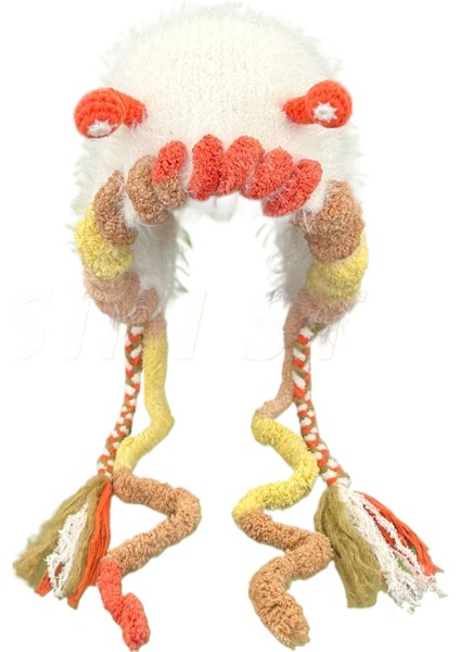 Kadınlar Için Sonbahar ve Kış Sevimli Peluş Şapka (Yurt Dışından)