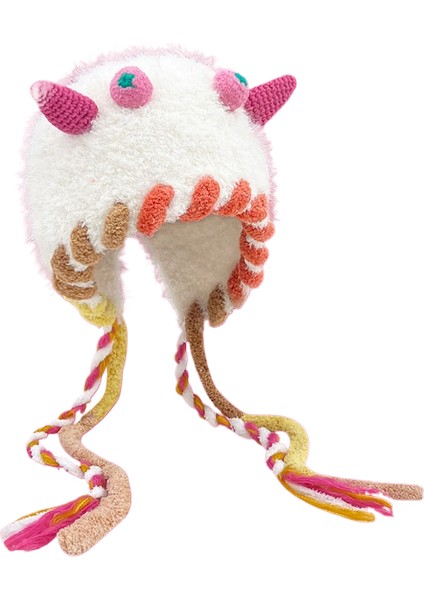 Kadınlar Için Sonbahar ve Kış Sevimli Peluş Şapka (Yurt Dışından)