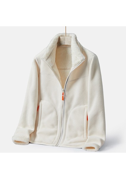 Kadınlar Için Sonbahar ve Kış Sıcak Polar Çift Taraflı Ceket (Yurt Dışından)