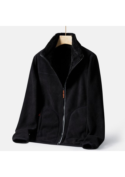 Kadınlar Için Sonbahar ve Kış Sıcak Polar Çift Taraflı Ceket (Yurt Dışından)