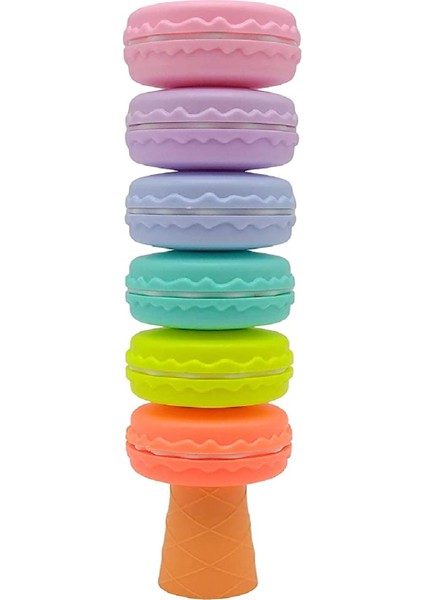 6 Renkli Makaron Fosforlu Kalem - High Lihgter fiyatları