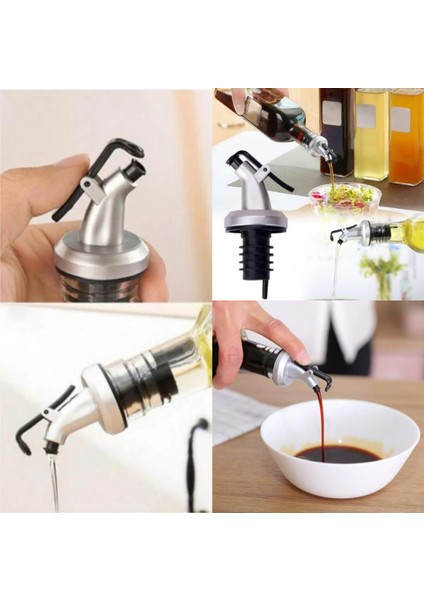 2 Adet Yağdanlık Tıpası - Sızdırmaz Kapaklı Şişe Tıpası