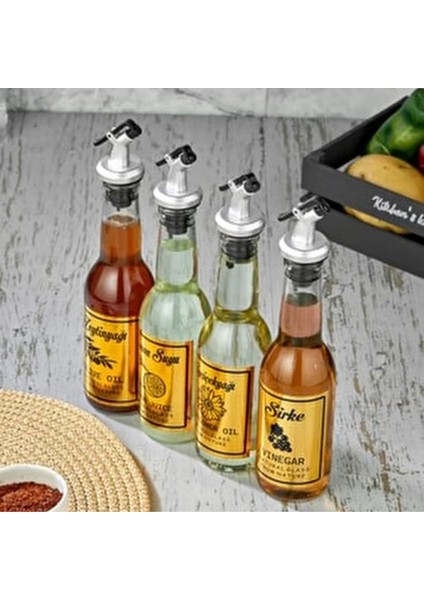 2 Adet Yağdanlık Tıpası - Sızdırmaz Kapaklı Şişe Tıpası modelleri