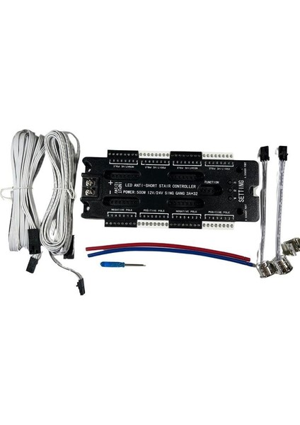 Sensörlü Yürüyen Merdiven Devresi Dimmerli Yürüyen Basamak Devresi 32 Kanal