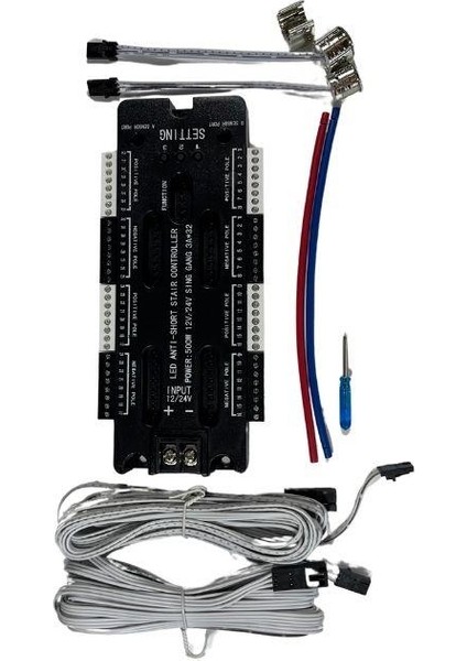 Sensörlü Yürüyen Merdiven Devresi Dimmerli Yürüyen Basamak Devresi 32 Kanal