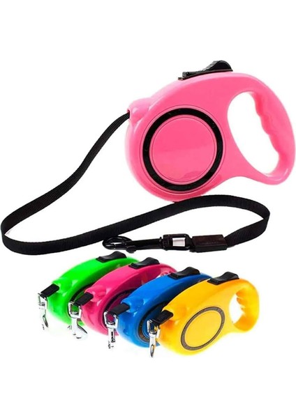 Otomatik Makaralı Evcil Hayvan Tasması 3 Metre - Köpek Gezdirme Geri Çekilebilen Tasma fiyatları