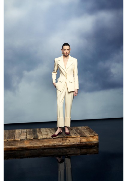 Paça Katlamalı Pantolon 26W20807 modelleri