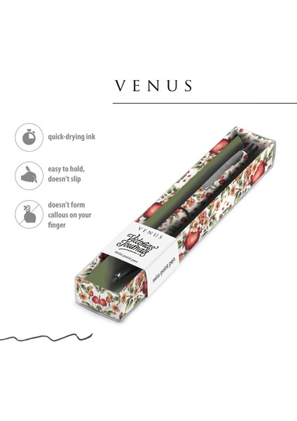 Venus 0.7 mm Mavi Tükenmez Kalem fiyatları