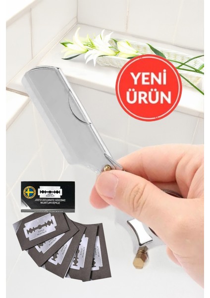Shave U4 Full Metal Ustura + 5 Adet Platinum Yaprak Jilet