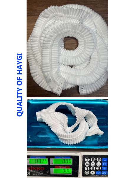 Tek Kullanımlık Lastikli Sedye Örtüsü Şezlong Örtüsü Hijyenik Yatak Koruyucu 80X230 cm 50 Adet