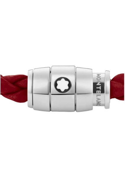Meisterstück Steel 3-Ring Kızıl Deri Bileklik 134064 modelleri