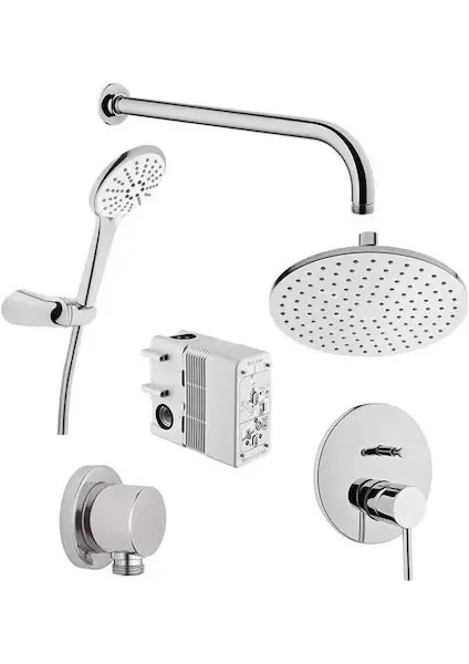 Minimax S Ankastre Duş Seti Krom A49296 modelleri
