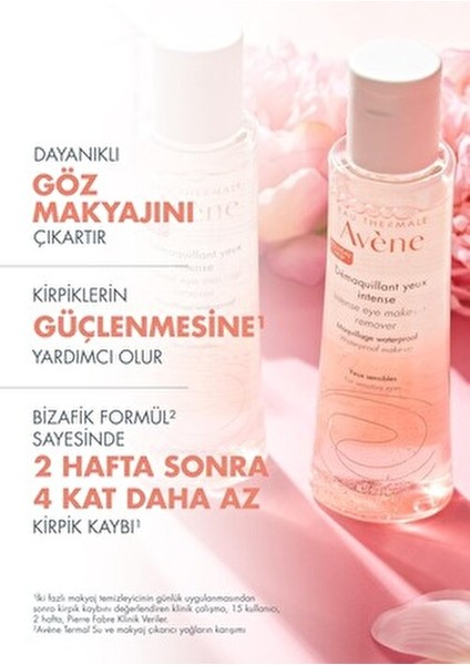 Göz Makyaj Çıkarıcı Suya Dayanıklı Makyajı Kolayca Temizler 125 ml modelleri