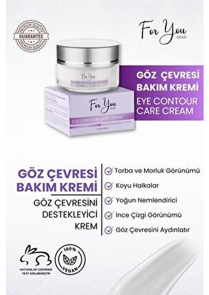 Göz Çevresi Bakım Kremi Kırışıklık ve Morluk Karşıtı 15 ml Nemlendirici modelleri