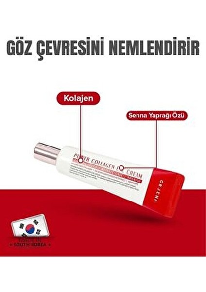 Göz Kremi Vegan Formül ile Cilt Bakımı 30 ml Kolajen Etkisiyle Sıkılaştırıcı indirimleri