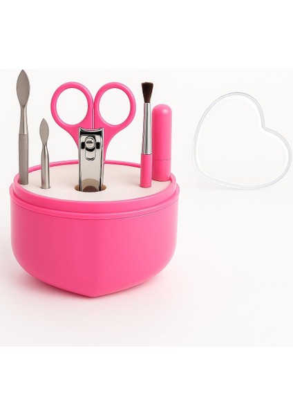 Suwors 10'lu Manikür Pedikür Seti – Paslanmaz Çelik | Tırnak Törpüsü, Makas, Et Pens Seti | Taşınabilir Kutulu Tırnak Bakım Seti | Kadın Erkek Için Uygun modelleri