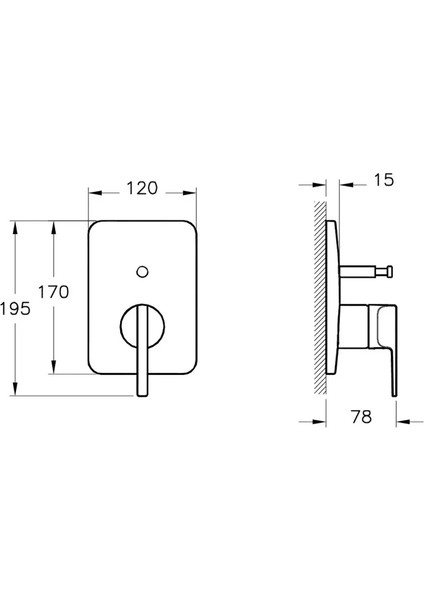 Vitra A4228626 Suit Ankastre Banyo Bataryası S.üstü indirimleri
