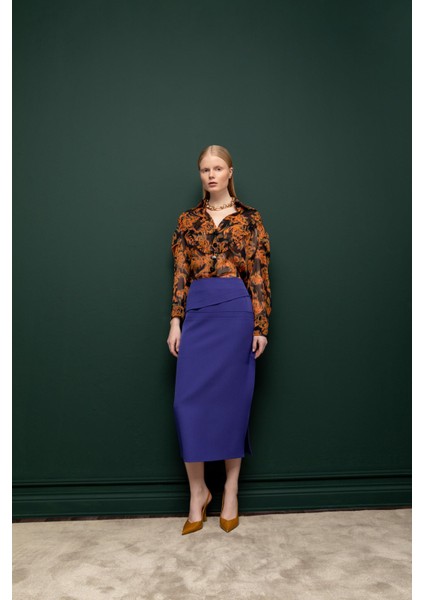 Düz Kesim Etek 26W30820 modelleri