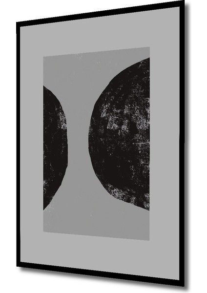 Dekoratif Ahşap Dikdörtgen Tablo Karanlık Titreşimler Çerçeve Görünümlü fiyatları