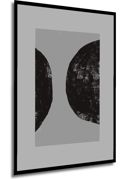 Dekoratif Ahşap Dikdörtgen Tablo Karanlık Titreşimler Çerçeve Görünümlü modelleri