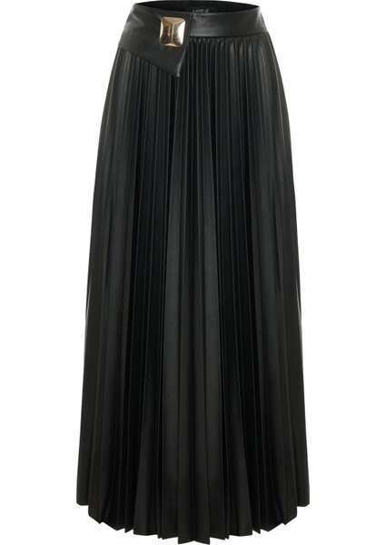 Plise Uzun Etek 26W30818