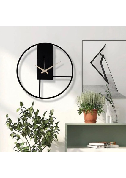 Dekoratif Geometrık Temalı Duvar Saati