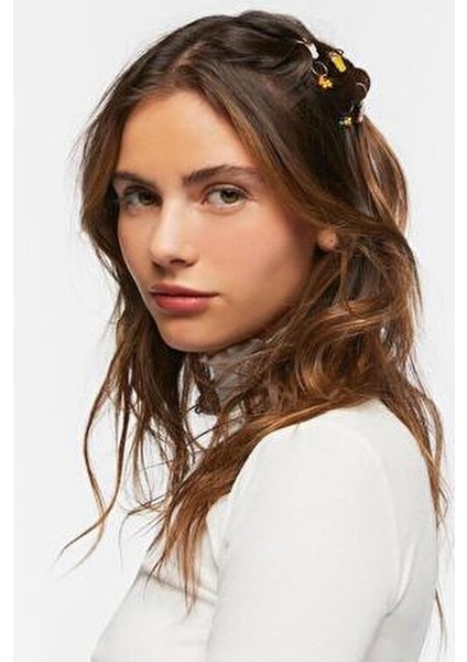 Bahar Esintisi Saç Küpesi Seti 8 Parça Çok Renkli Kadın Aksesuarı fırsatları