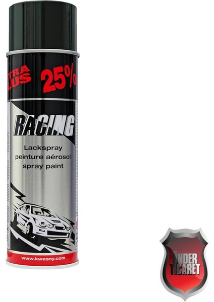 Sprey Boya Parlak Siyah 500 ml