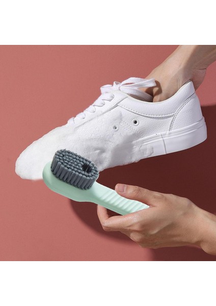 Deterjan Hazneli Süet Bot Nubuk Ayakkabı Temizleme Fırçası Mutfak Banyo Fırçası Çok Amaçlı fırsatları