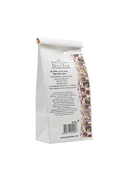 Beta Earl Grey Bai Mu Dan 50 gr