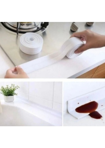 Sızdırmaz Bant - Su Geçirmez Kendinden Yapışkanlı – Mutfak ve Banyo Için Çok Amaçlı Koruma Bandı indirimleri