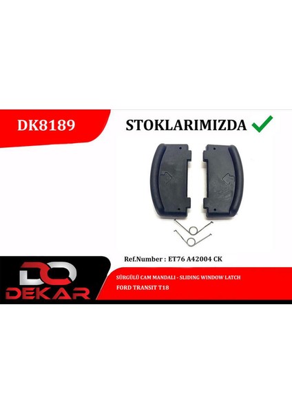 Mtxdpn Surgulu Cam Mandali Ford Transit T18