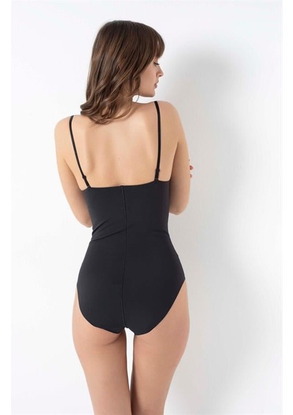 Mikro Kumaş Göğüs Altı Yapıştırma Paçaları Silikon Bantlı Alttan Kancalı Sıkı Badi Siyah Korse fırsatları