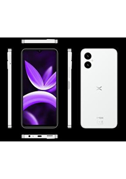 X5 128 GB 4 GB Beyaz Cep Telefonu Yüz Tanıma Özelliği ile Hızlı Performans