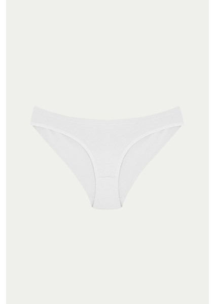 Pamuklu Siyah Beyaz Ten Rengi 3'lü Külot indirimleri