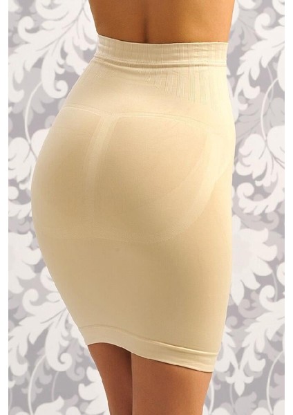 Toparlayıcı Vücut Inceltici Dikişsiz Yüksek Bel Etek Korse