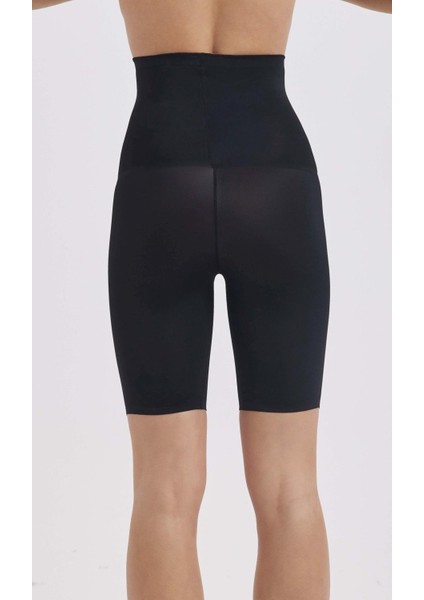 4007 Poliyamid Lazer Kesim Göbek Toparlayıcı Short