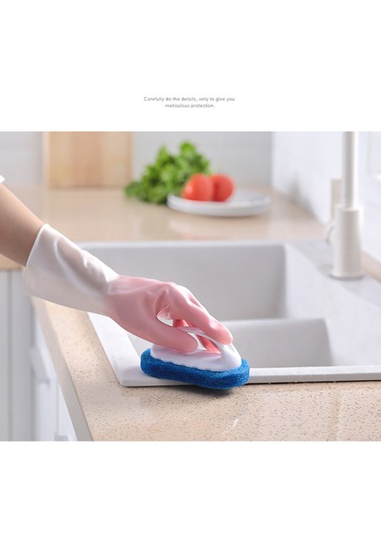 Ev ve Mutfak Için Değişen Renkli Aşınmaya Dayanıklı Eldiven (Yurt Dışından) indirimleri