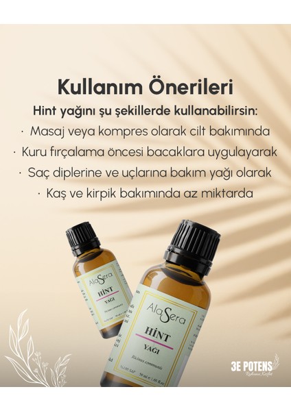 Hint Yağı 50 Ml Saf