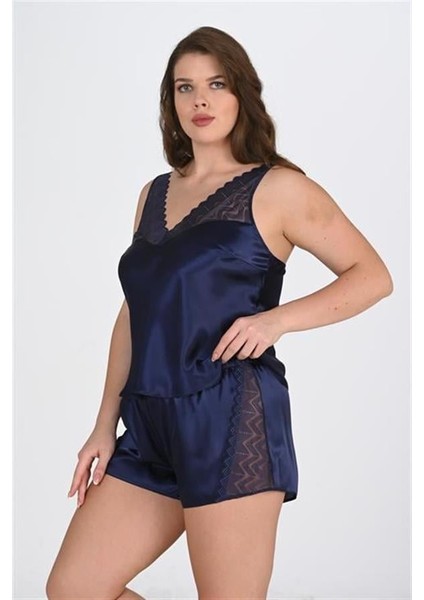Büyük Beden Lacivert Şort Takımı fiyatları