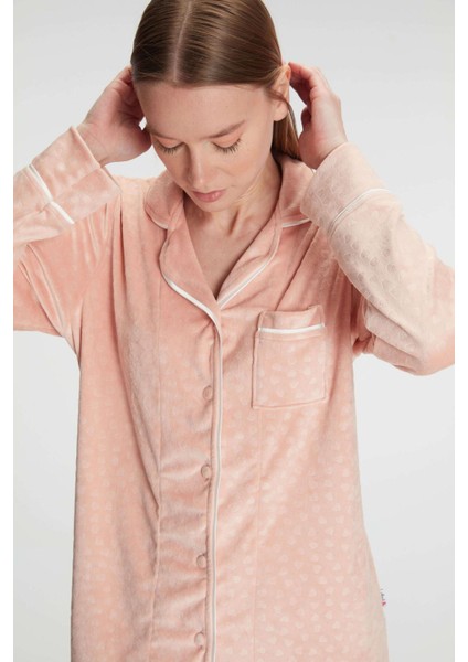 Anıl Uzun Kol Gömlek ve Pantolon Takım Pijama Takımı