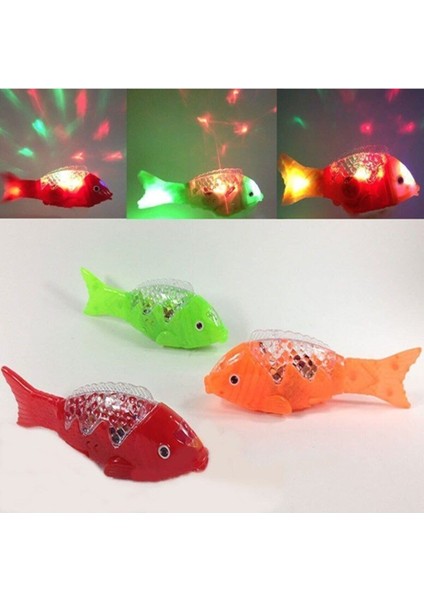 Hareketli Kuyruklu Işıklı Sesli Kırmızı Balık Kaç Kaç - Bebek Emekleme Arkadaşı fiyatları