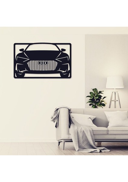 Dekoratif Mdf Araba Temalı Duvar Figürü