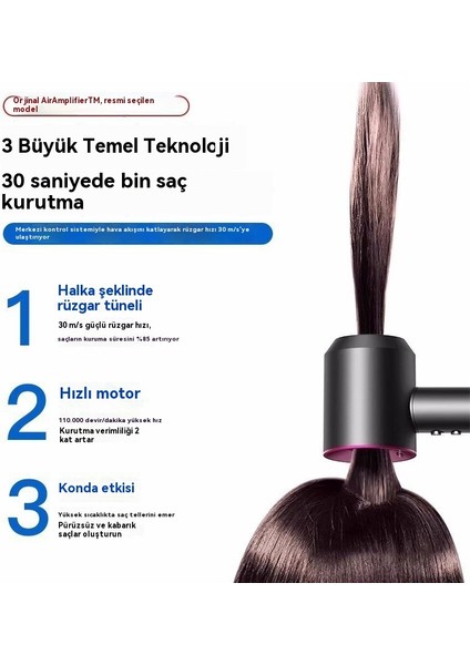 Kuaför Salonu Ev Negatif Iyon Saç Kurutma Makinesi (Yurt Dışından) modelleri