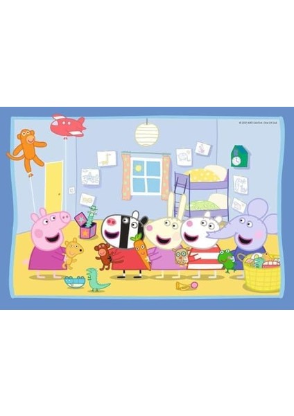 55746 2X12 Parçalı Puzzle Peppa, Renkli modelleri