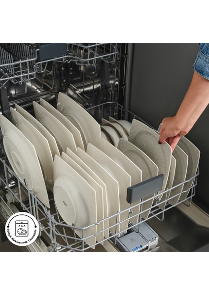 Square Bone Flava 24 Parça 6 Kişilik Yemek Takımı